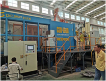 2018年工業(yè)壓鑄件銷(xiāo)售額突破1.83億人民幣，計劃2019年超過(guò)2.2億人民幣。